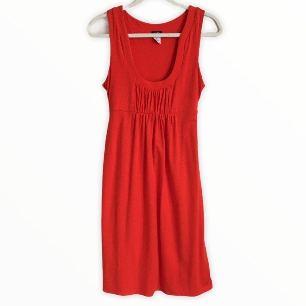 J.CREW CASUAL ORANGE DRESS SZ S